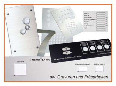 GuF Schilderfabrik - Gravurtechnik - Frstechnik - Drucktechnik -  LED-Technik - Werbetechnik im Westerwald WW Siegerland Mittelhessen Rhein-Main