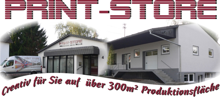 Reklame und Werbung im Westerwald WW Print Store Orsowa